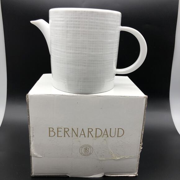 BERNARDAUD ORGANZA Pattern#5602 Item#4202 HOT BEVERAGE SERVER W/OUT COVER *READ - Picture 1 of 16